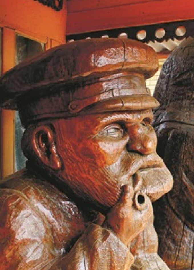 Экспозиция отдела народного декоративно-прикладного творчества